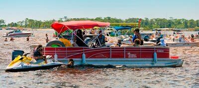 Pontoon Boats For Rent In Fort Walton Beach Florida Peak S Pontoons