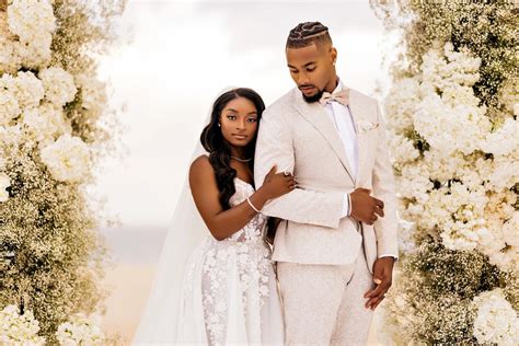 Por Dentro Do Casamento De Simone Biles E Jonathan Owens No M Xico Noiva Vogue