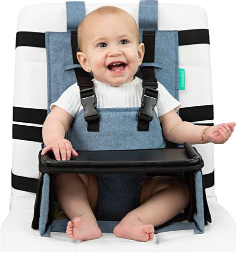 Portable High Chair For Travel With Exclusive Compact Tray Travel