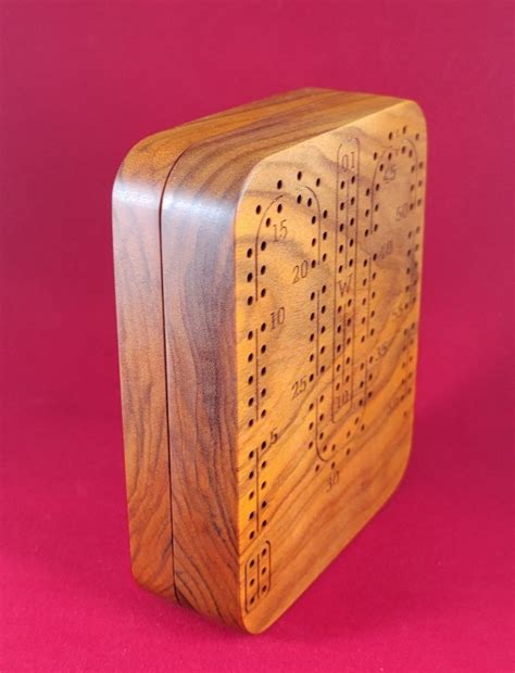 Portable Travel 60 Hole Chakte Viga Cribbage Board Etsy