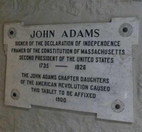 Potus Historical Sites John Adams