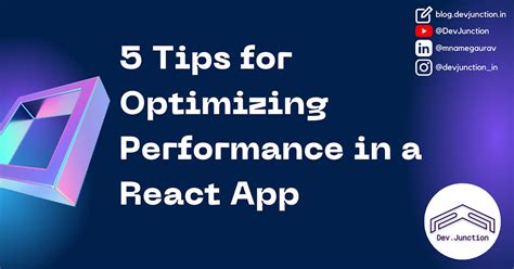 Ppt 5 Tips For Optimizing Performance In React Apps For Ios And