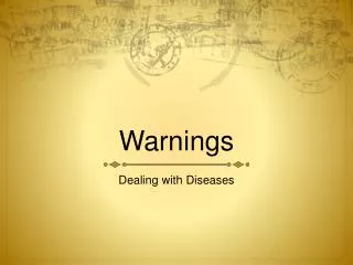 Ppt Australian Travel Warnings Powerpoint Presentation Free Download