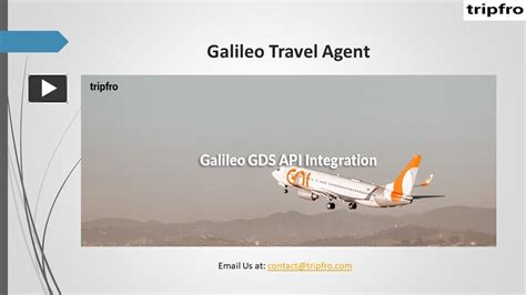 Ppt Galileo Travel Agent Powerpoint Presentation Free Download Id