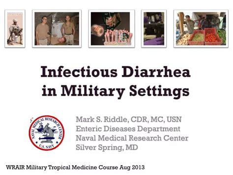 Ppt Infectious Diarrhea In Military Settings Powerpoint Presentation