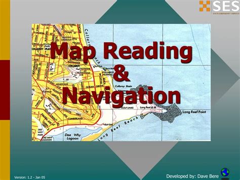 Ppt Map Reading Navigation Powerpoint Presentation Free Download