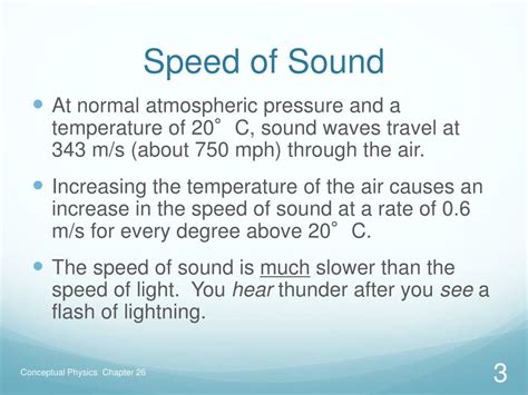 Ppt Speed Of Sound Powerpoint Presentation Free Download Id 5926827