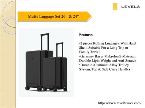 Ppt Top 5 Best Luggage For International Travel For 2022 Powerpoint