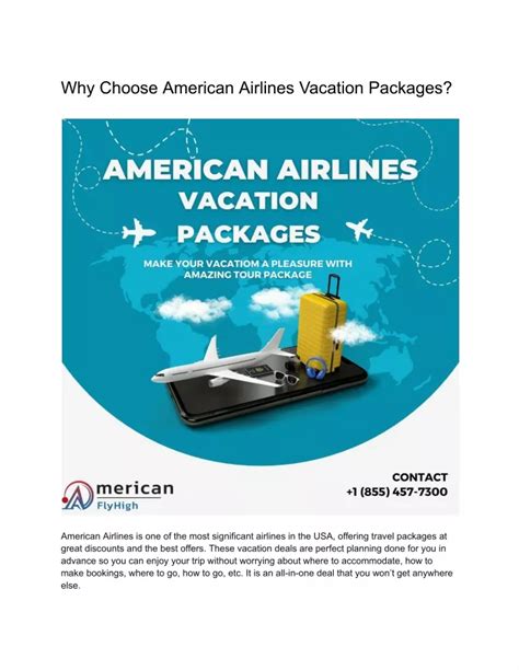 Ppt What Are American Airlines Vacation Packages Powerpoint