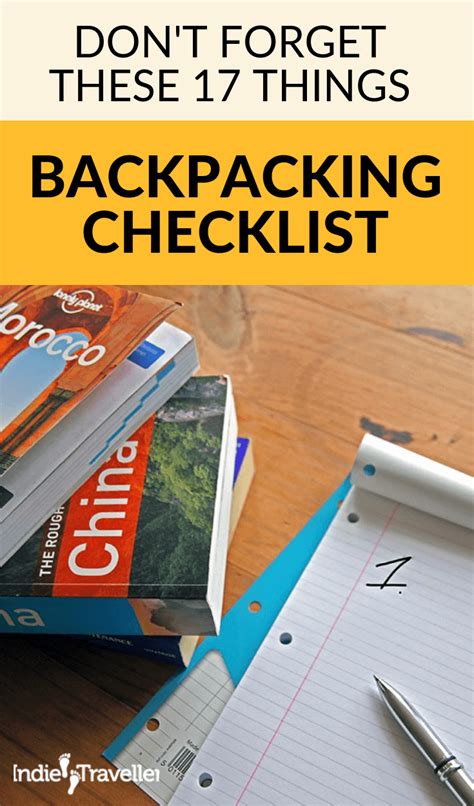 Pre Travel Checklist 19 Things You Shouldn T Forget Indie Traveller