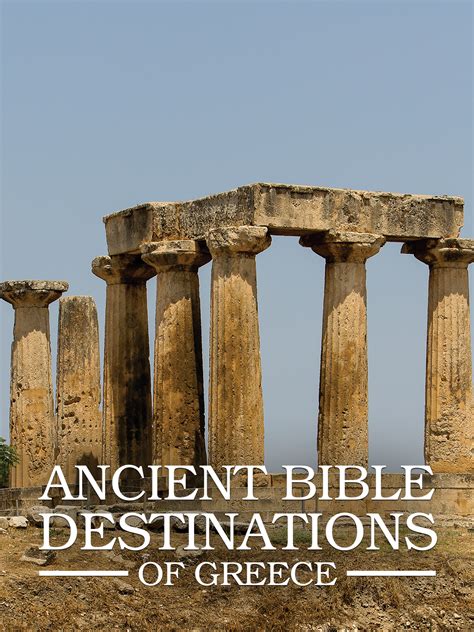 Prime Video Ancient Bible Destinations Of Greece