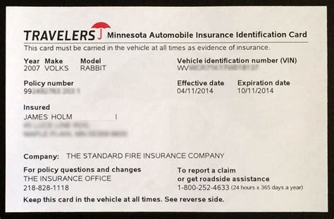 Proof Of Auto Insurance Template Free Car Insurance Card With Regard To Proof Of Insurance