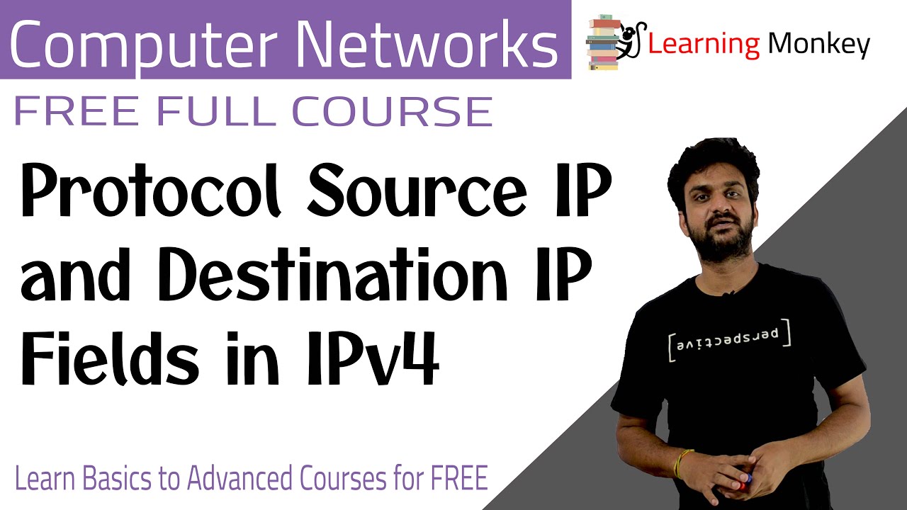 Protocol Source Ip And Destination Ip Fields In Ipv4 Lesson 77