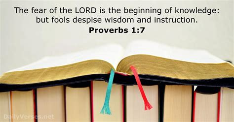 Proverbs 1 7 Bible Verse Dailyverses Net