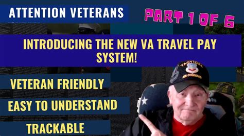 Pt 1 Introducing The New Va Travel Pay System Youtube