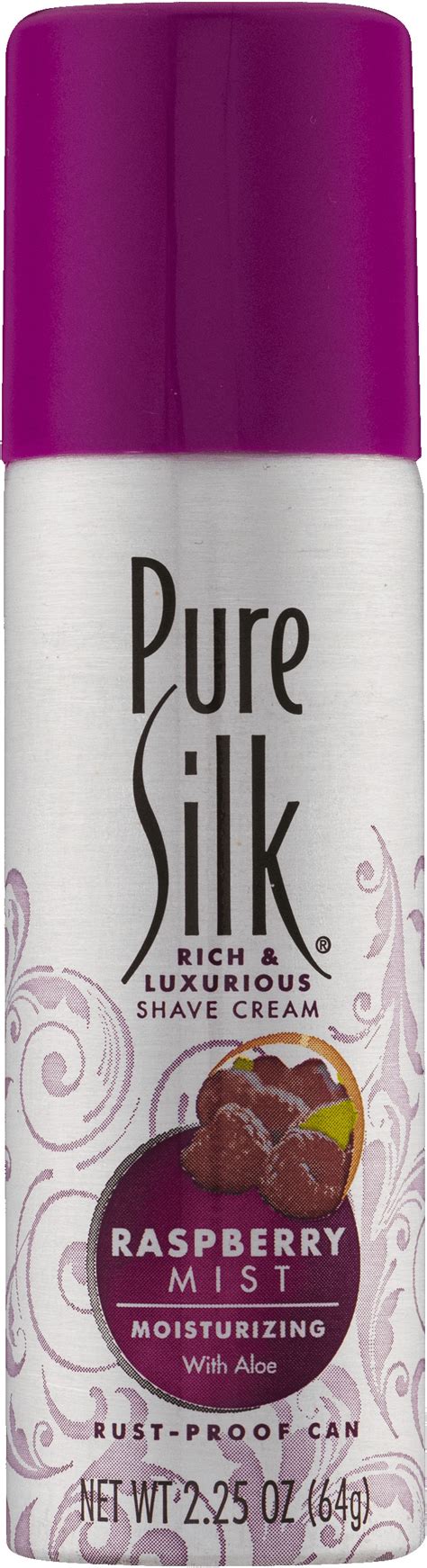 Pure Silk Raspberry Mist Shave Cream For Women Travel Size Tsa Approved 2 25 Ounces