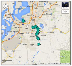 Puyallup River Map The Lunkers Guide