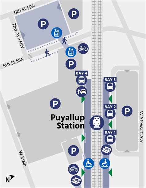 Puyallup Station Garage Opens Monday March 27