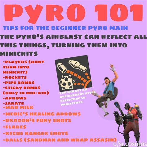 Pyro 101 Tips For The Beginner Pyro Main Today Airblast R Tf2