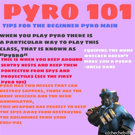 Pyro 101 Tips For The Beginner Pyro Main Today Being A Pybro R Tf2