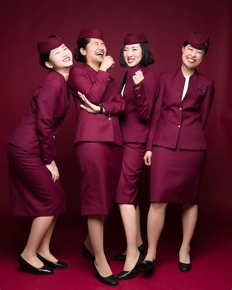 Qatar Airways Cabin Crew Uniform What Is It Like Photos