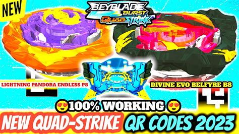 Qr Thunder Edge Set Divine Evo Belfyre B8 Qr Code Lightning Pandora Endless P8 Beyblade Burst