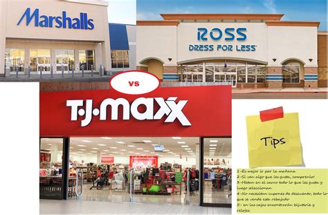 Qu Marcas Conocidas Pueden Encontrar En Ross Tj Maxx Y Marshalls