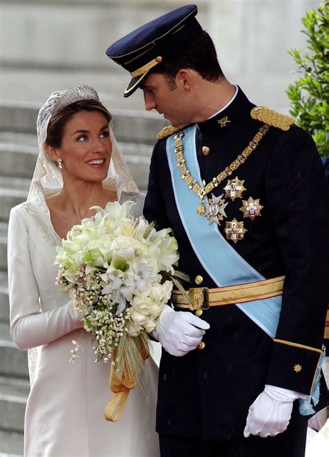 Queen Letizia And King Felipe Of Spain Wedding Pictures Popsugar Latina Photo 5