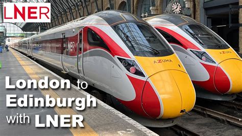 Edinburgh to London Rail Travel Guide