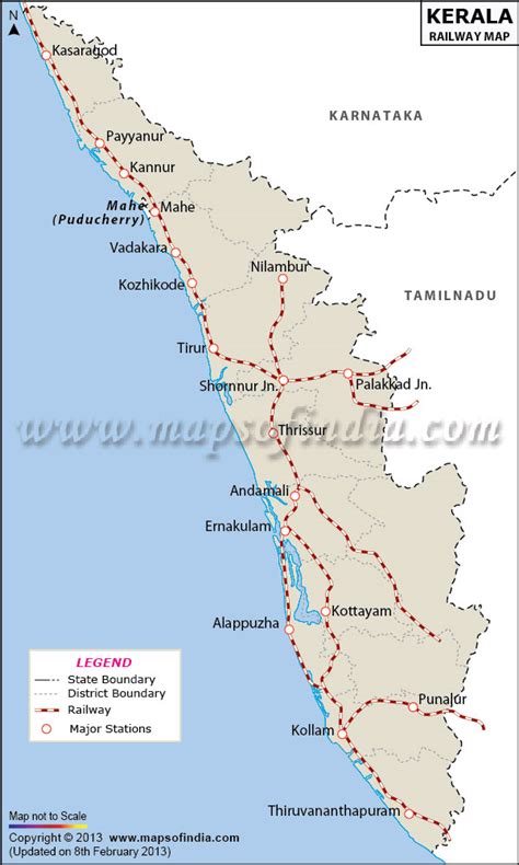 Railway Map Of Kerala Jungle Maps Map Of Kerala State We Have A Images And Photos Finder