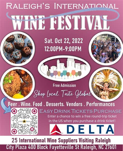 Raleigh S International Wine Festival Downtown Raleigh Nc