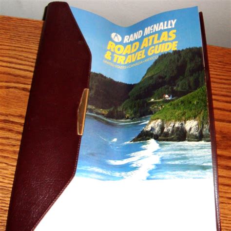 Rand Mcnally Road Atlas Travel Guide 1986 Travel Size In A Plastic