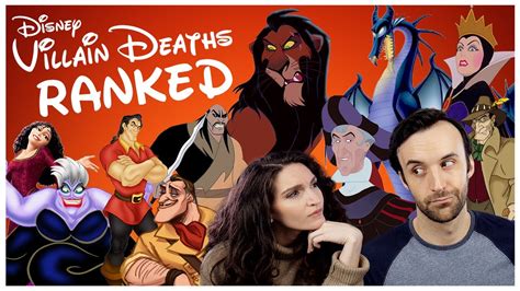 Ranking The Best Worst Disney Villain Deaths Saranate Youtube