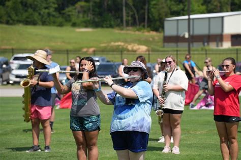 Ready To Rock Ths Students Prepare Show During Band Camp