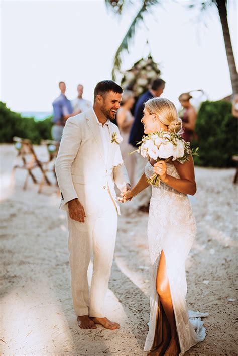 Real Destination Wedding Story The Bahamas Bridalguide