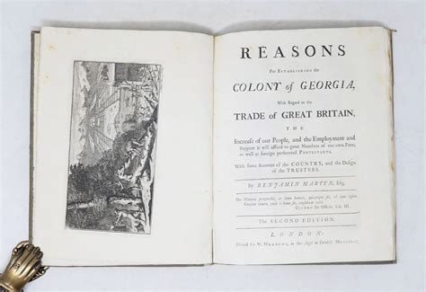 Reasons For Establishing The Colony Of Georgia With Regard To The