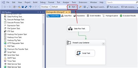 Recordset Destination In Ssis