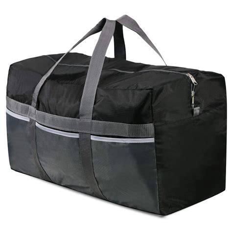 Redcamp Extra Large 31 Duffle Bag 96L Black Lightweight Waterproof