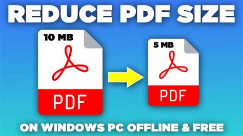 Reducing Files Sizes Word Pdf Youtube