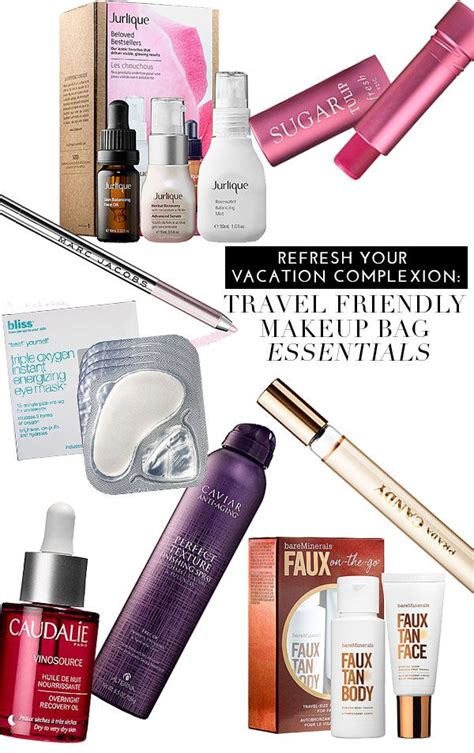 Refresh Your Vacation Complexion Travel Friendly Makeup Bag Essentials