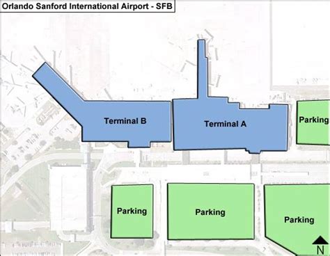 Rental Cars Pensacola Airport Sanford Airport Sfb Rental Map Orlando