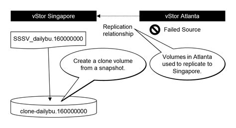 Replicating Snapshots From The Destination Vstor Back To The Original