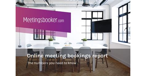 Report On The Key Statistics For Online Meetings Bookings