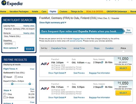 Researching Flight Prices On Ita And Booking Them Using Expedia Or