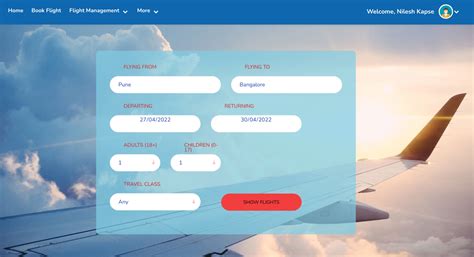 Reservation System Login Page