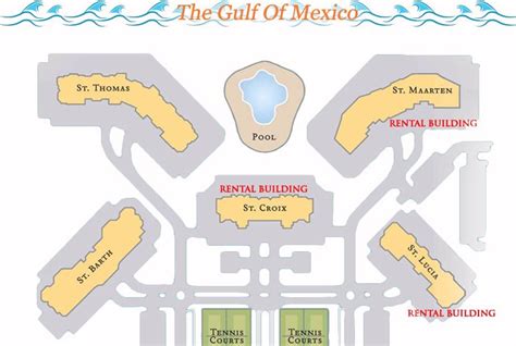 Resort Map Silver Shells Beach Resort Spa Florida