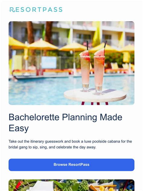 Resortpass 5 Perfect Poolside Bachelorette Spots Milled