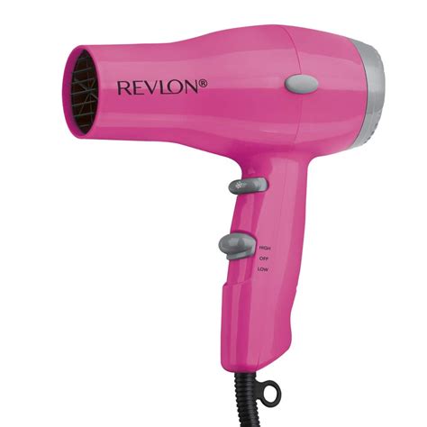 Revlon 1875W Lightweight Compact Travel Hair Dryer Pink Walmart Com Walmart Com