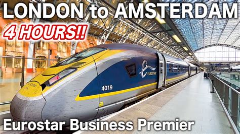 Riding The Eurostar S Most Luxurious Seat From London To Amsterdam