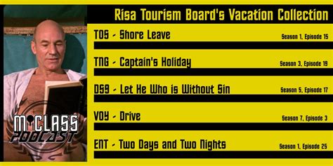 Risa Tourism Board S Vacation Collection M Class Podcast Wiki Fandom